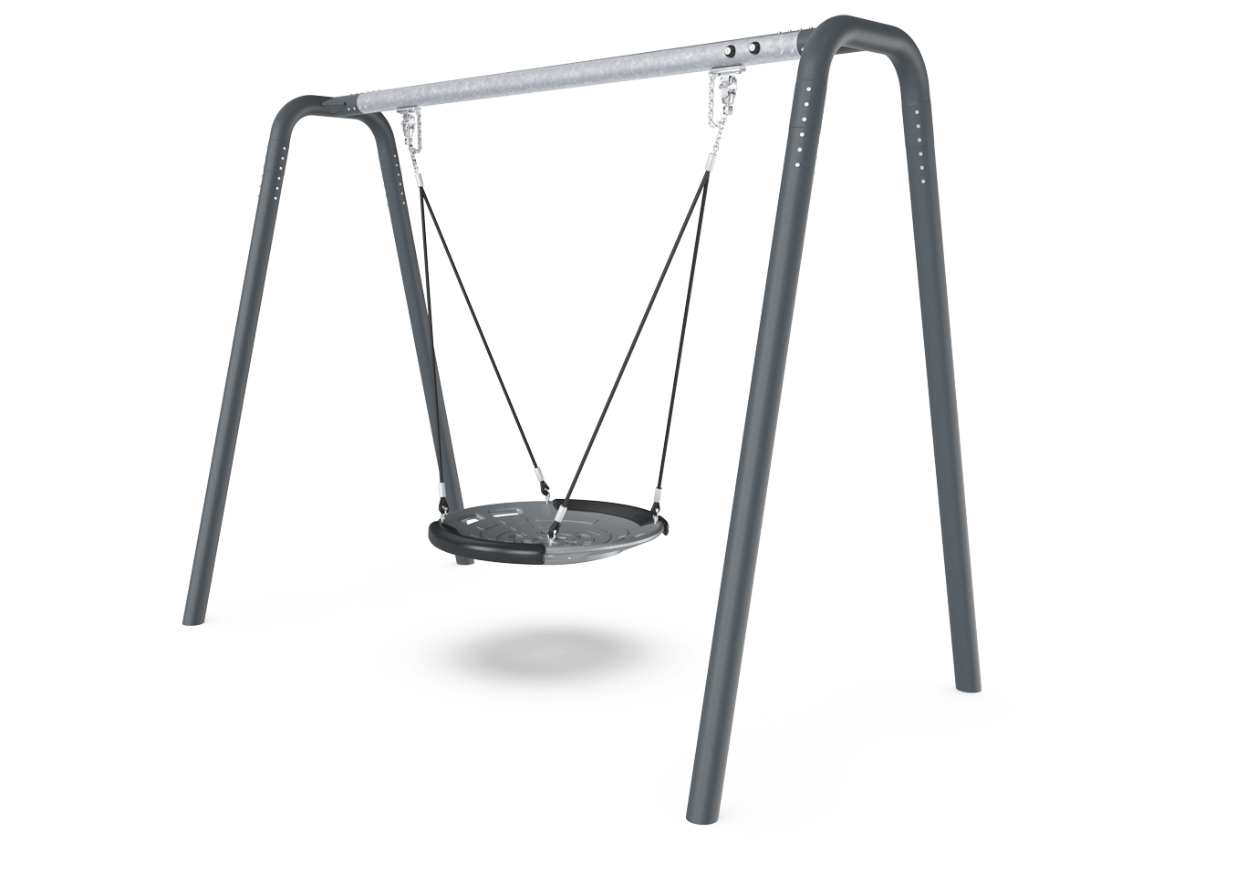 Swing, 8 ft H, 1 Shell Seat