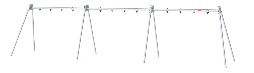 6-Seat Frame, 8 ft H, Steel