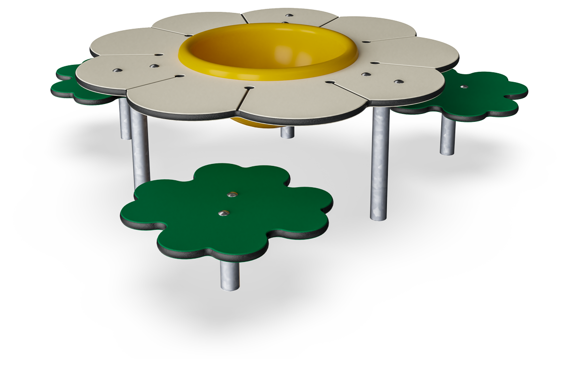 Stolek s posezením, sedmikráska