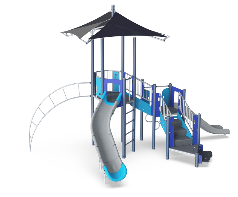 Speeltoestel - Tourmalet met schaduwdoek