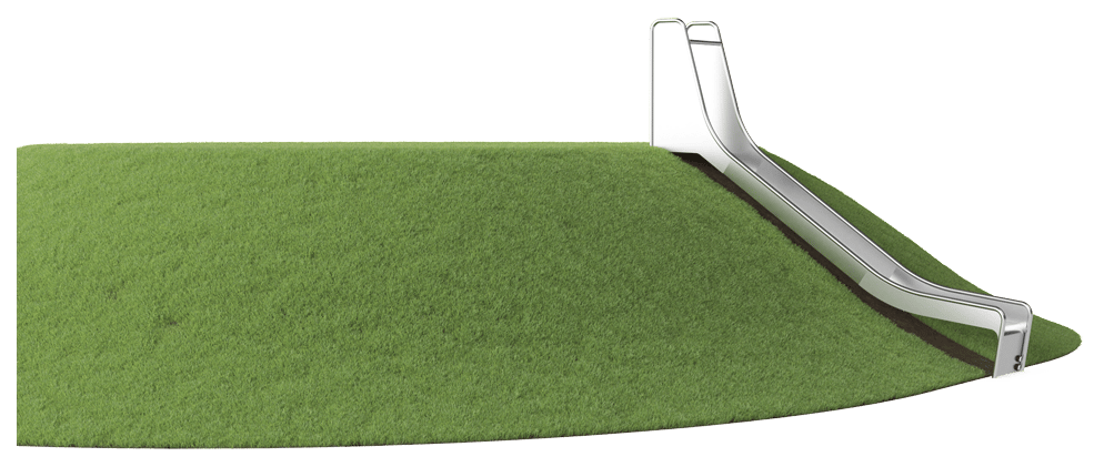 Embankment Slide, 1.5m high, 0.5m wide