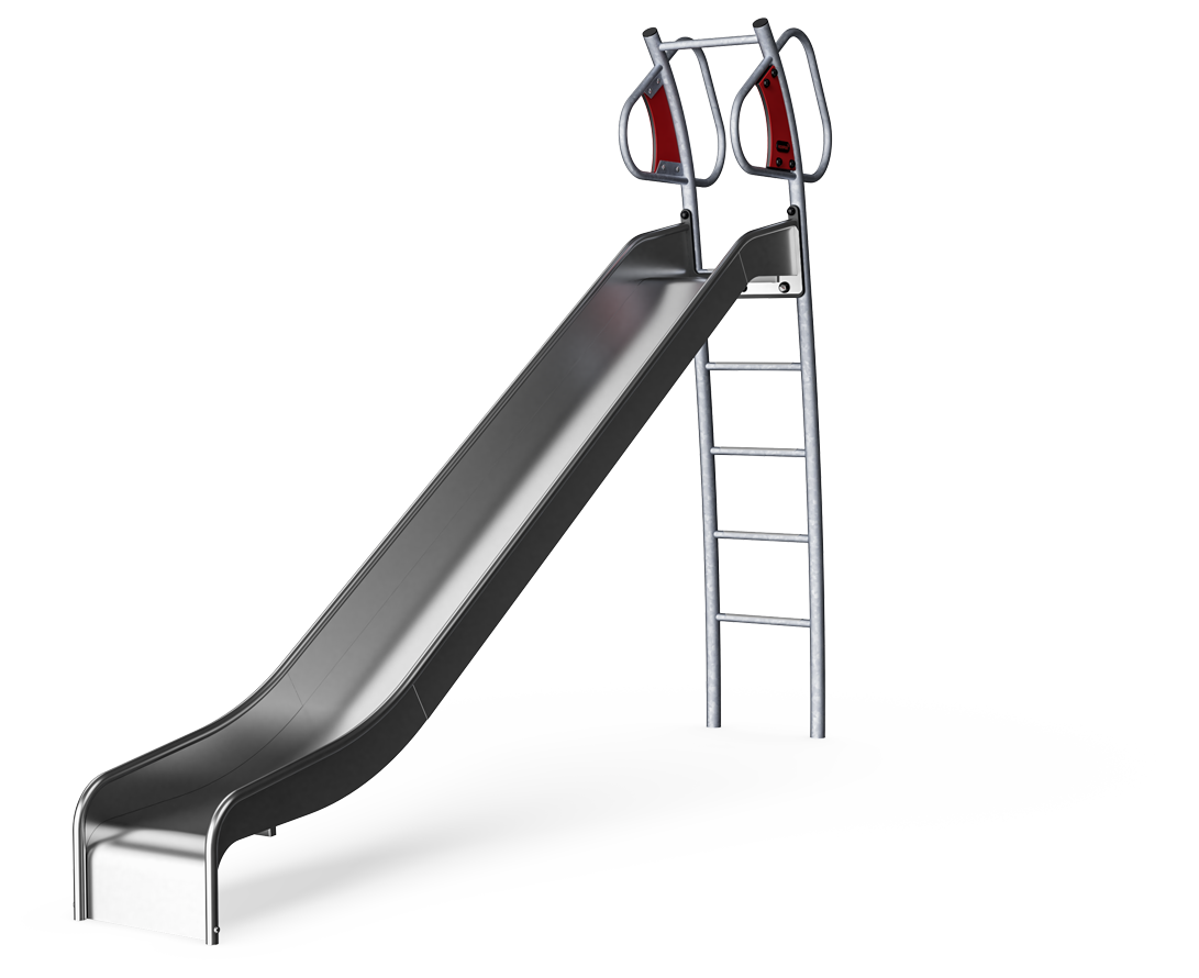 Stainless Steel Slide, High
