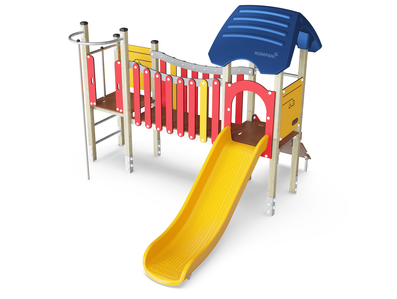 Torre doble con puente