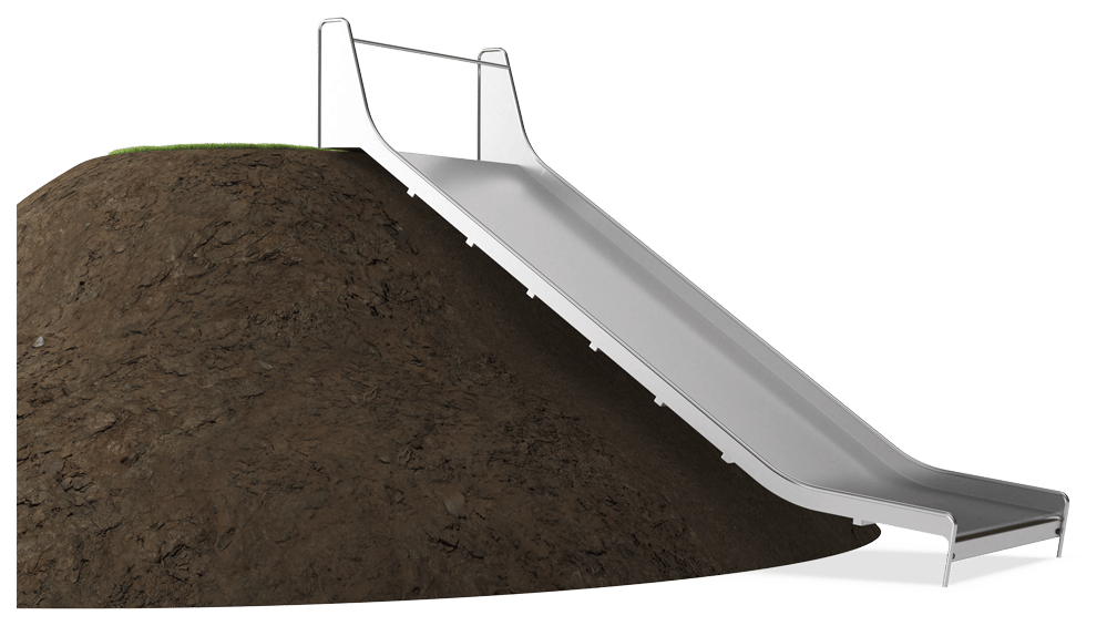 Embankment Slide, 3.0m high, 2.0m wide