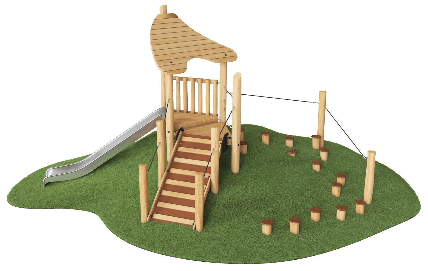 Capanna da Gioco con Scala