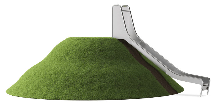 Embankment Slide, 1.5m high, 0.5m wide