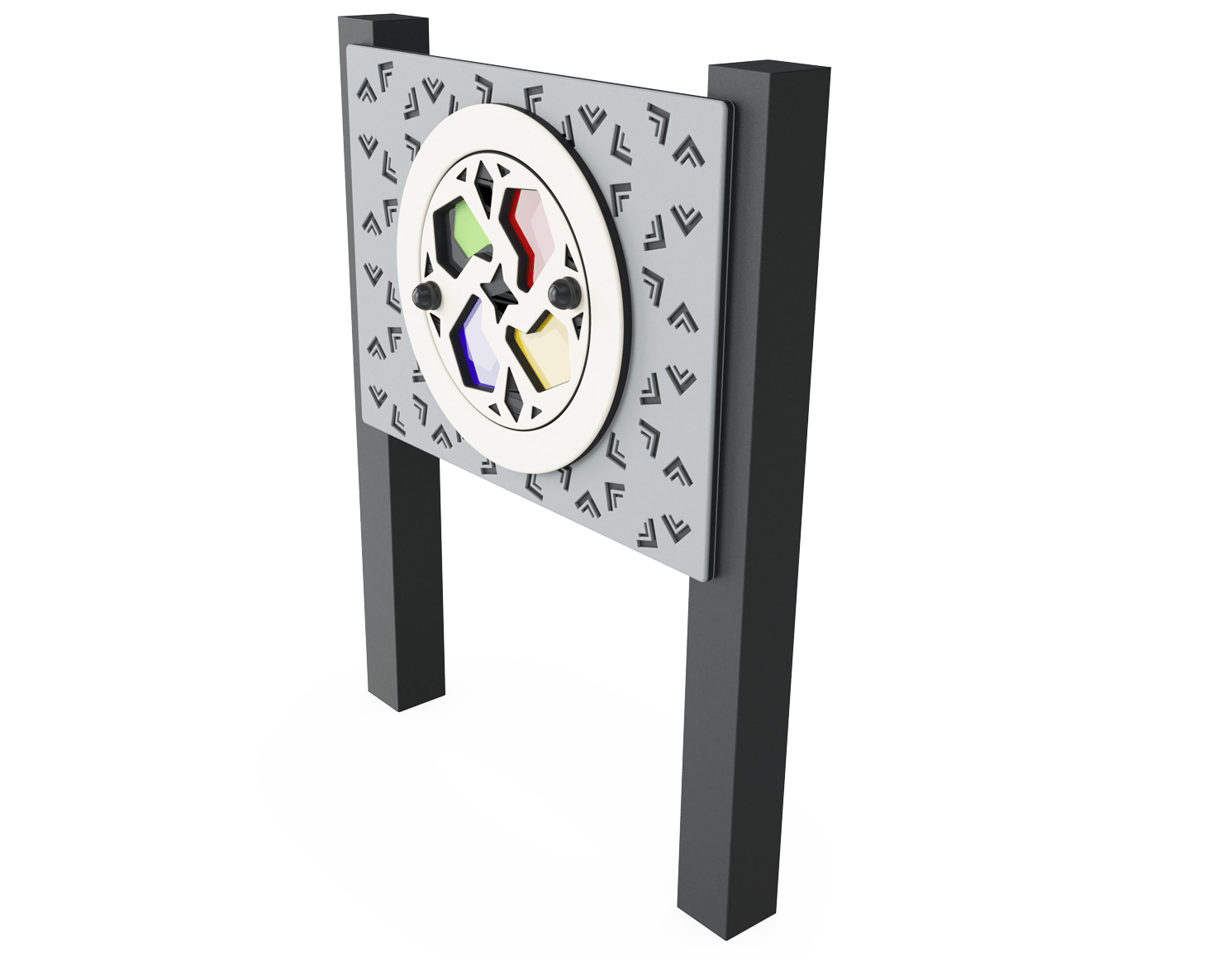 Kaleidoscope Play Panel, Square Posts