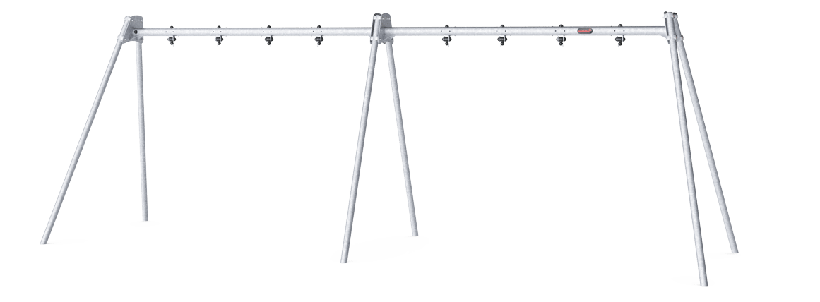4-Seat Frame, 8 ft H, Steel
