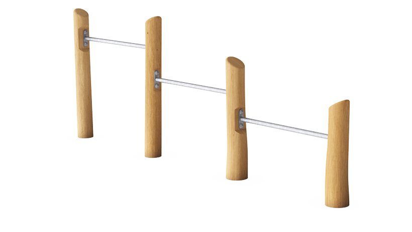 Push Up Bars Robinia