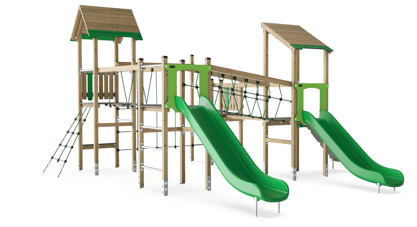 Four Tower with Slides