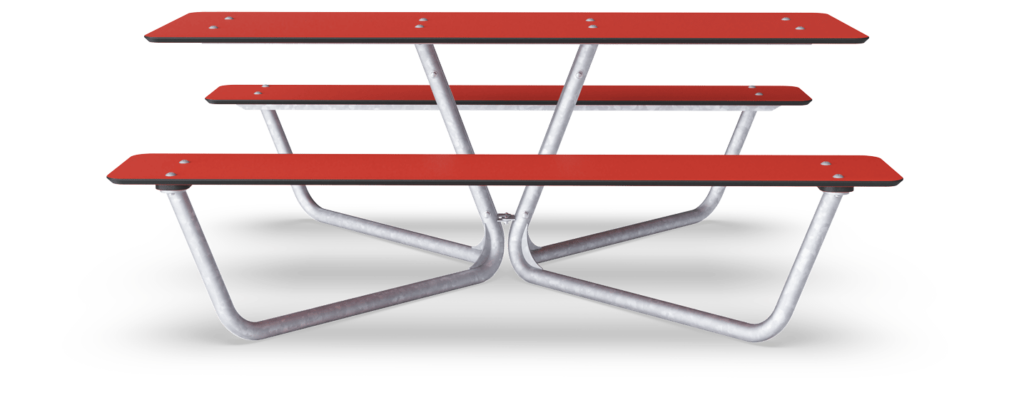 Agora Picnic -  Červená HPL