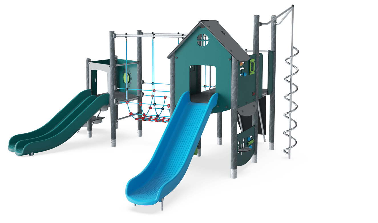 Torre Doble Angular con Red U