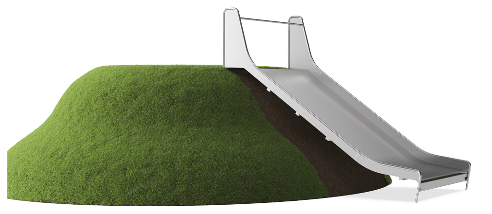 Embankment Slide, 2.0m high, 2.0m wide