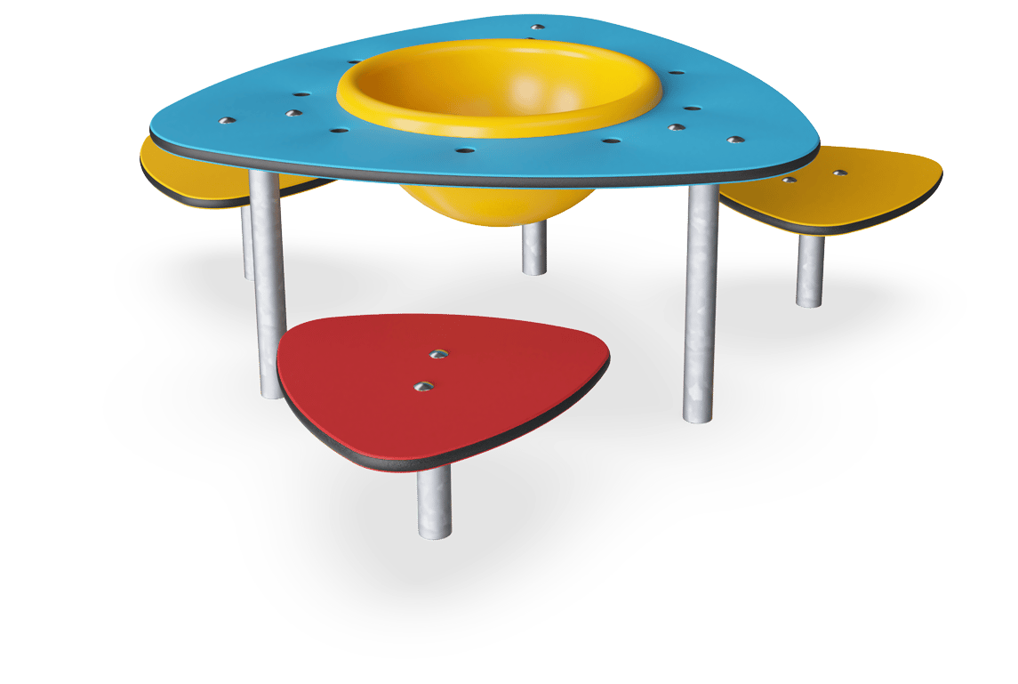 Sand Desk with Seats