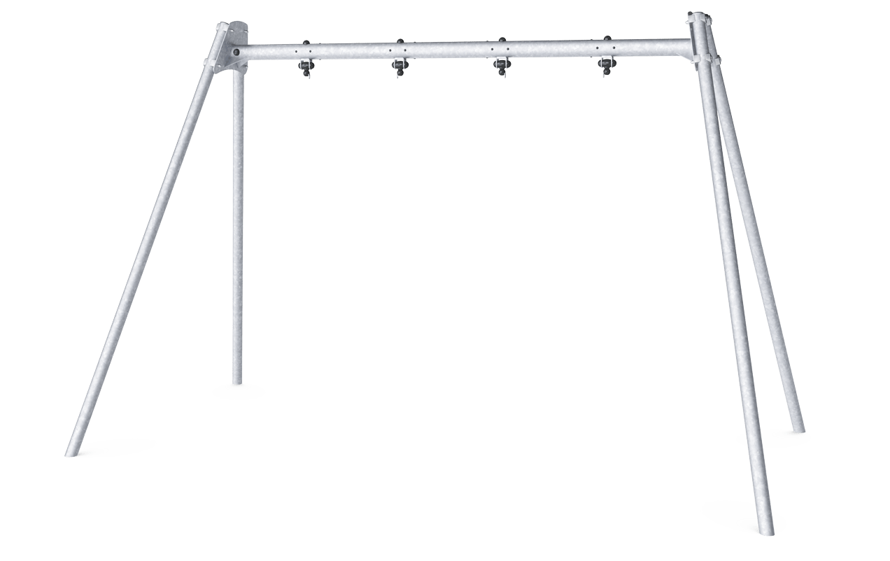 2-Seat Frame, 8 ft H, Steel