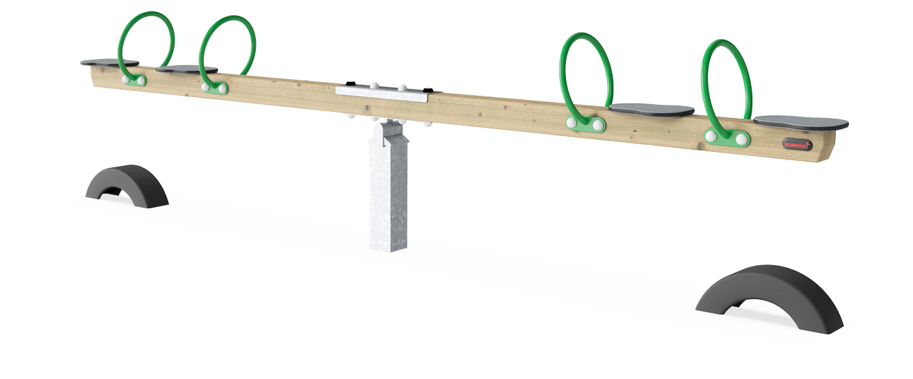 Grasshopper Seesaw, 4 Seats
