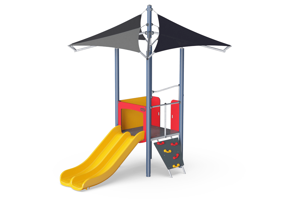 Speeltoestel - Performer met schaduwdoek