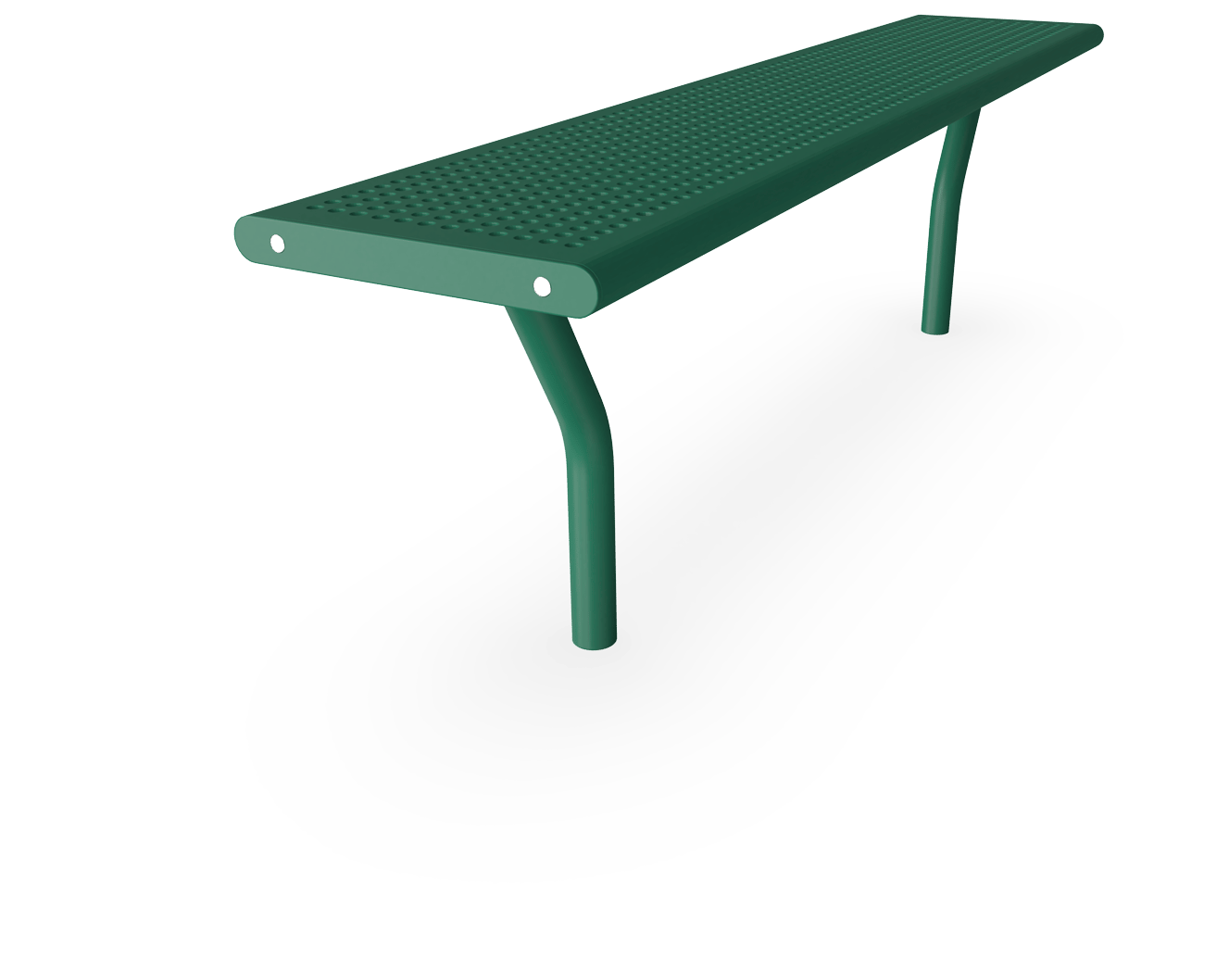 Ocelová lavice Agora