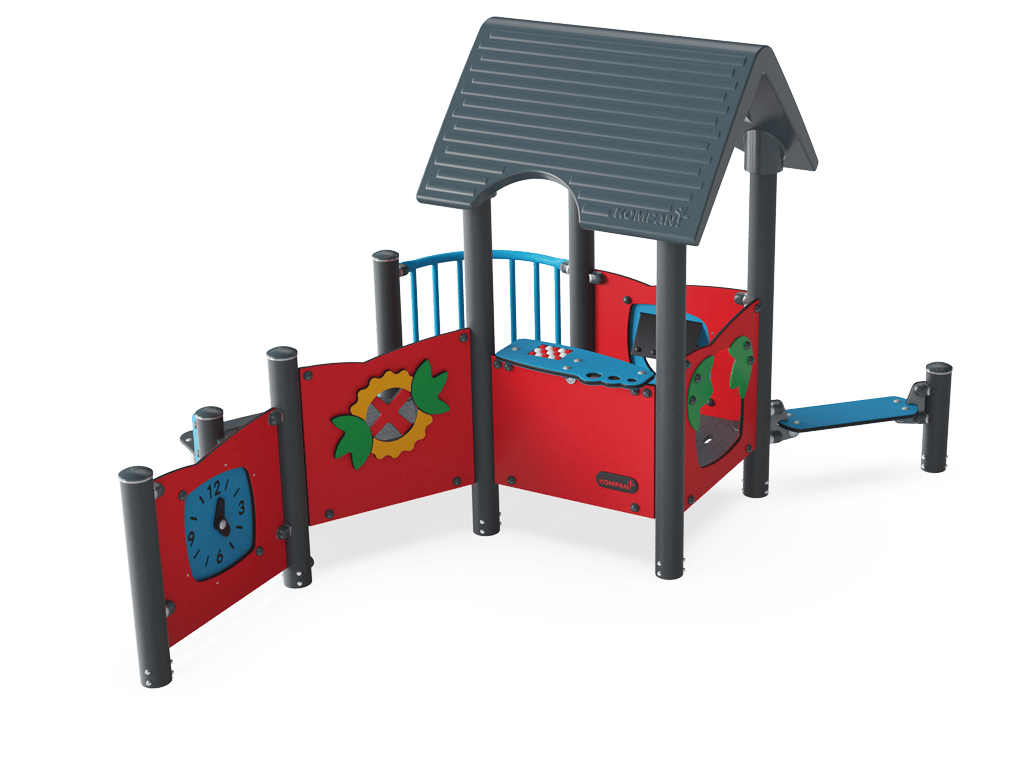 Playhouse with Bench