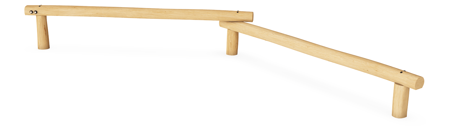 Trave d'equilibrio doppia