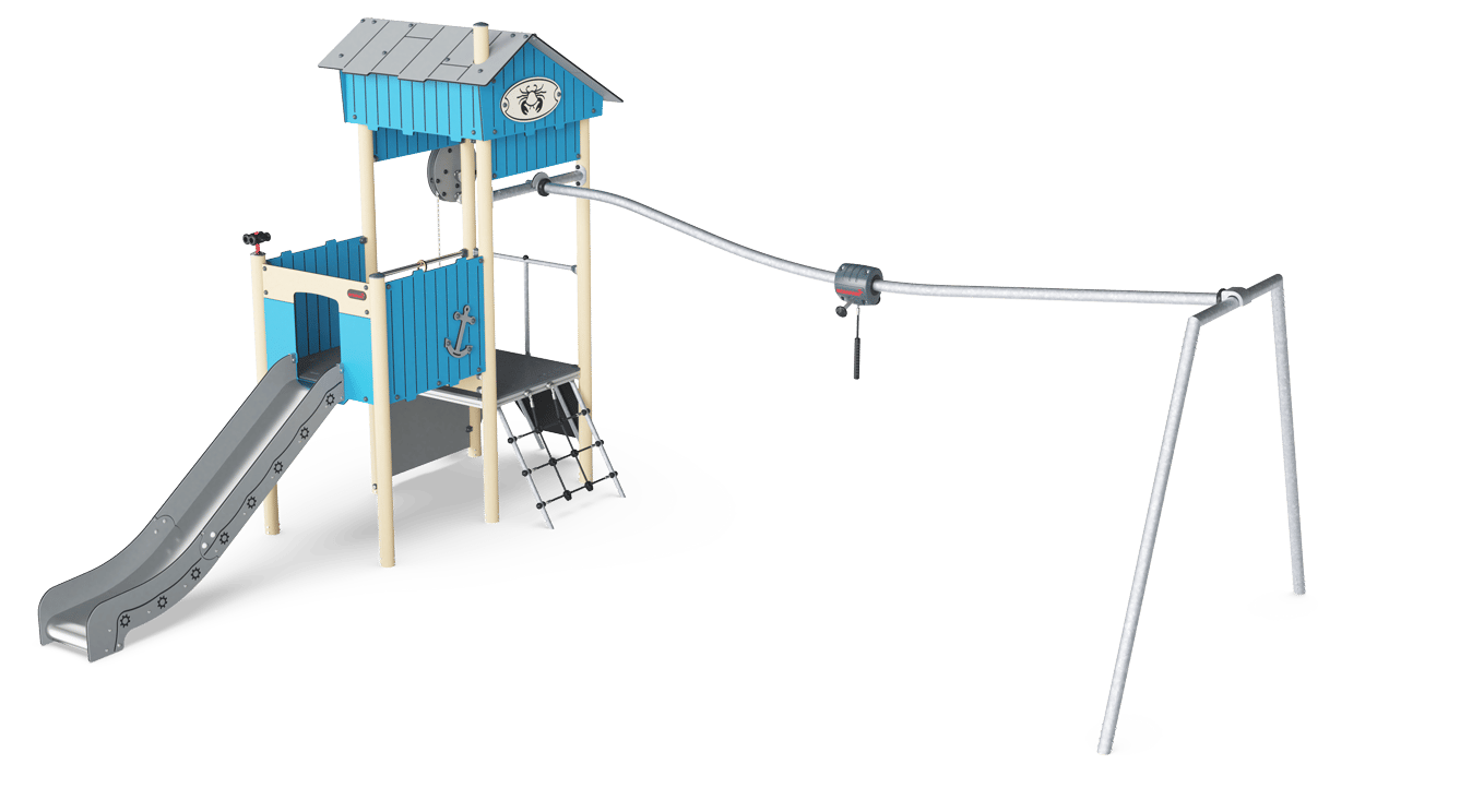 Fish Factory with Track Ride