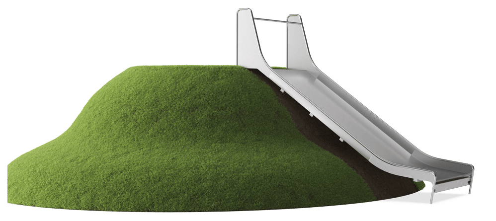 Embankment Slide, 2.0m high, 1.5m wide