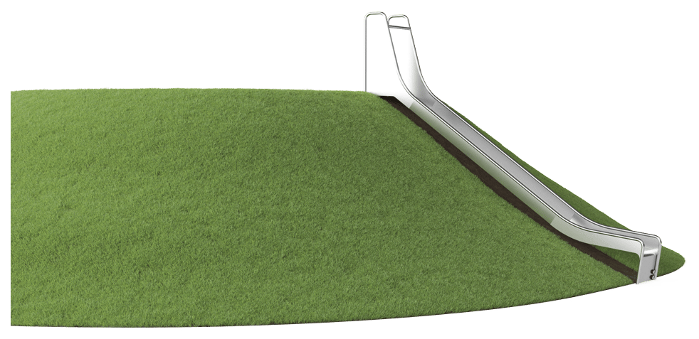 Embankment Slide, 2.0m high, 0.5m wide