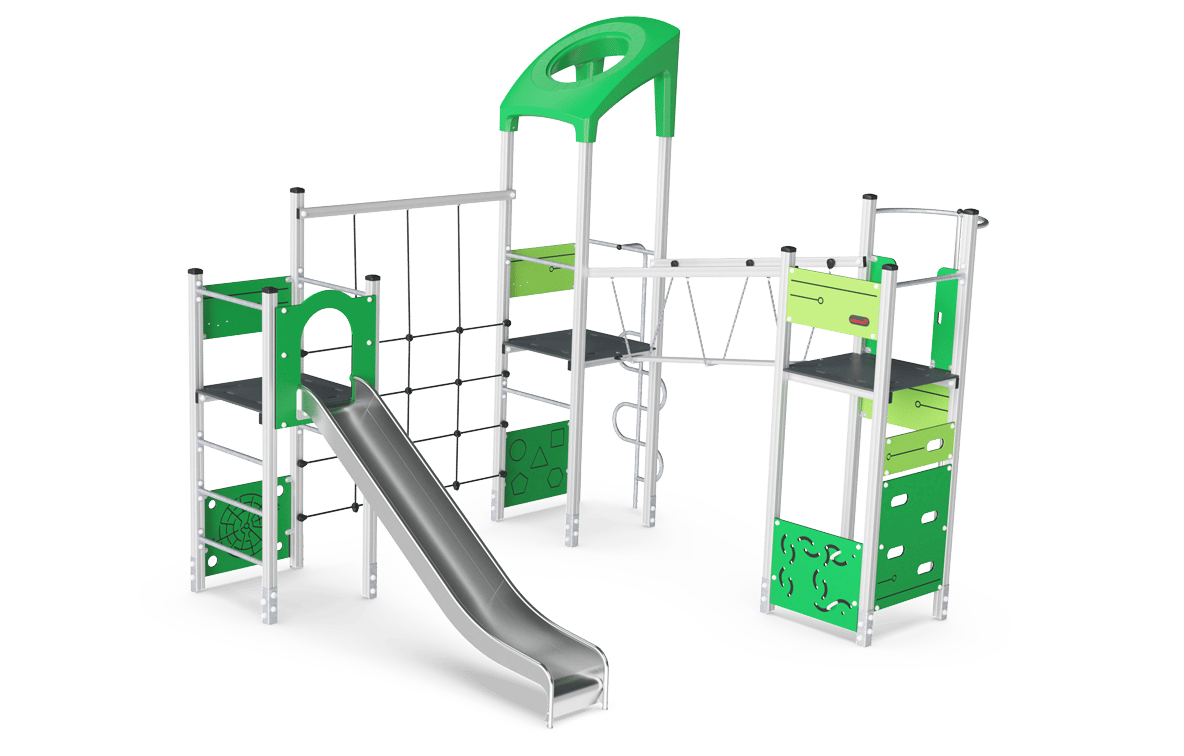 Torre de juego triple