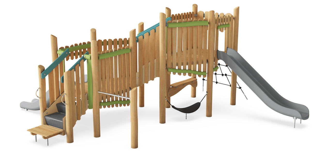 Double Tower with Double Slide