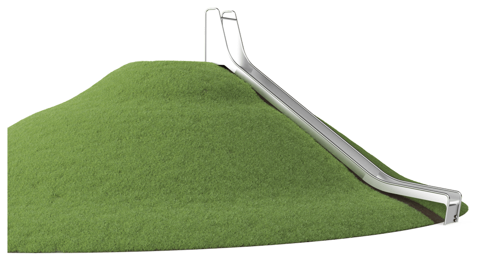 Embankment Slide, 2.5m high, 0.5m wide