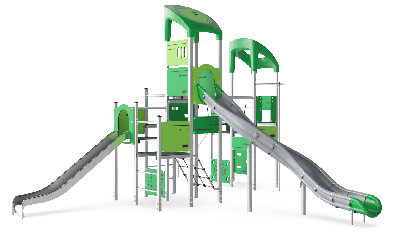 Torre doble con Multideck alta