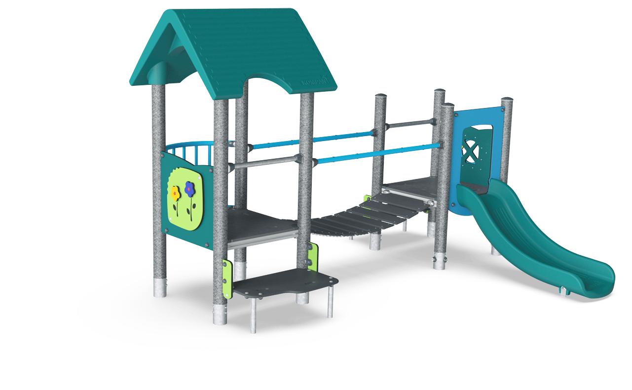 Two Towers with Bridge