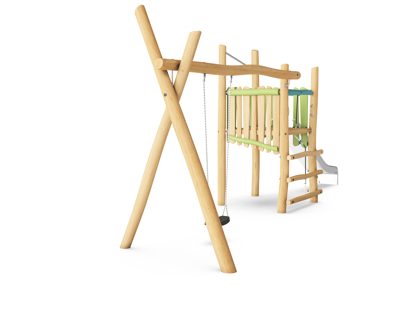 Slide & Swing Tower