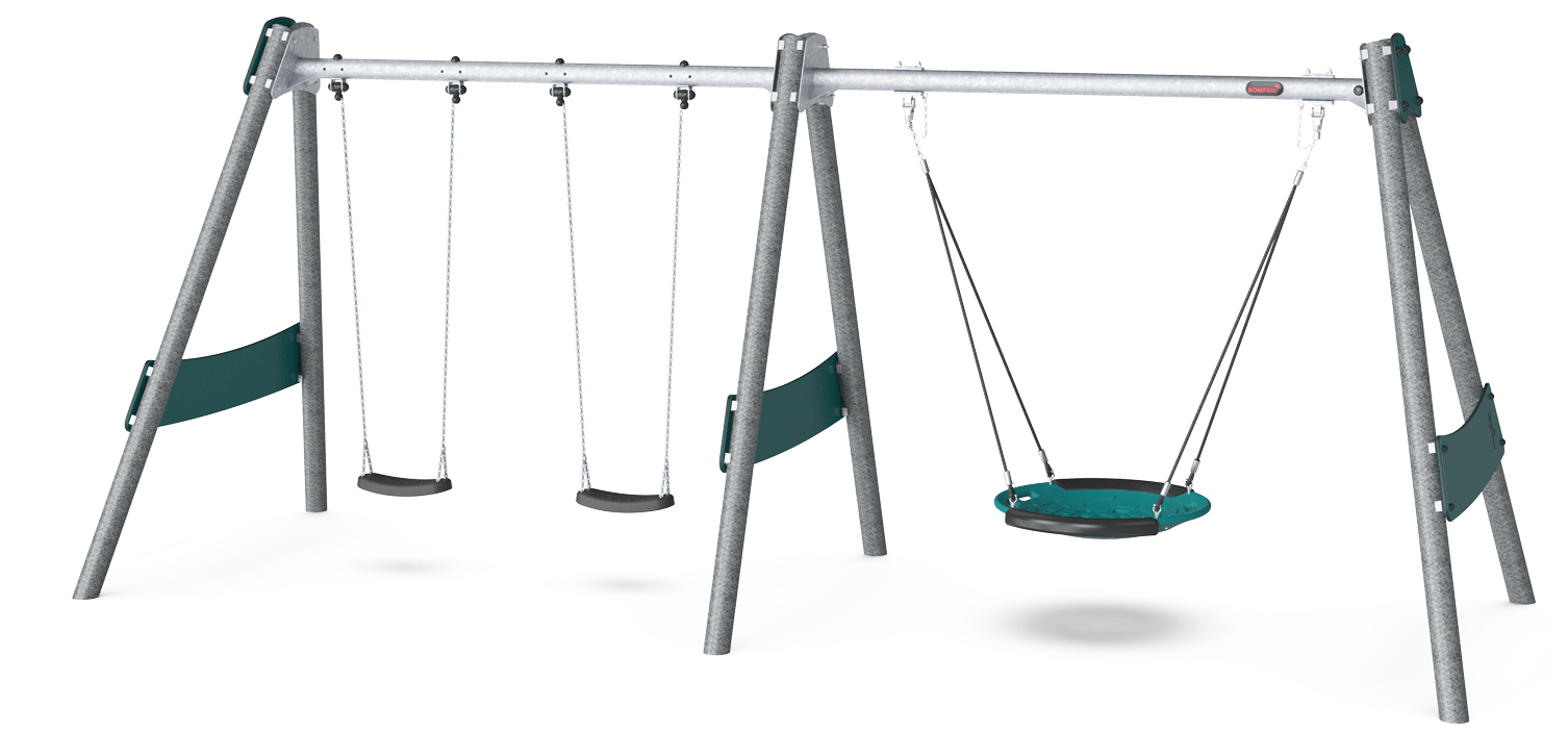 Combi Swing H:2.5m, 100cm Seat