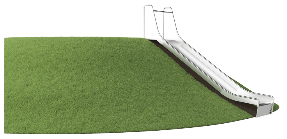 Embankment Slide, 2.0m high, 1.0m wide