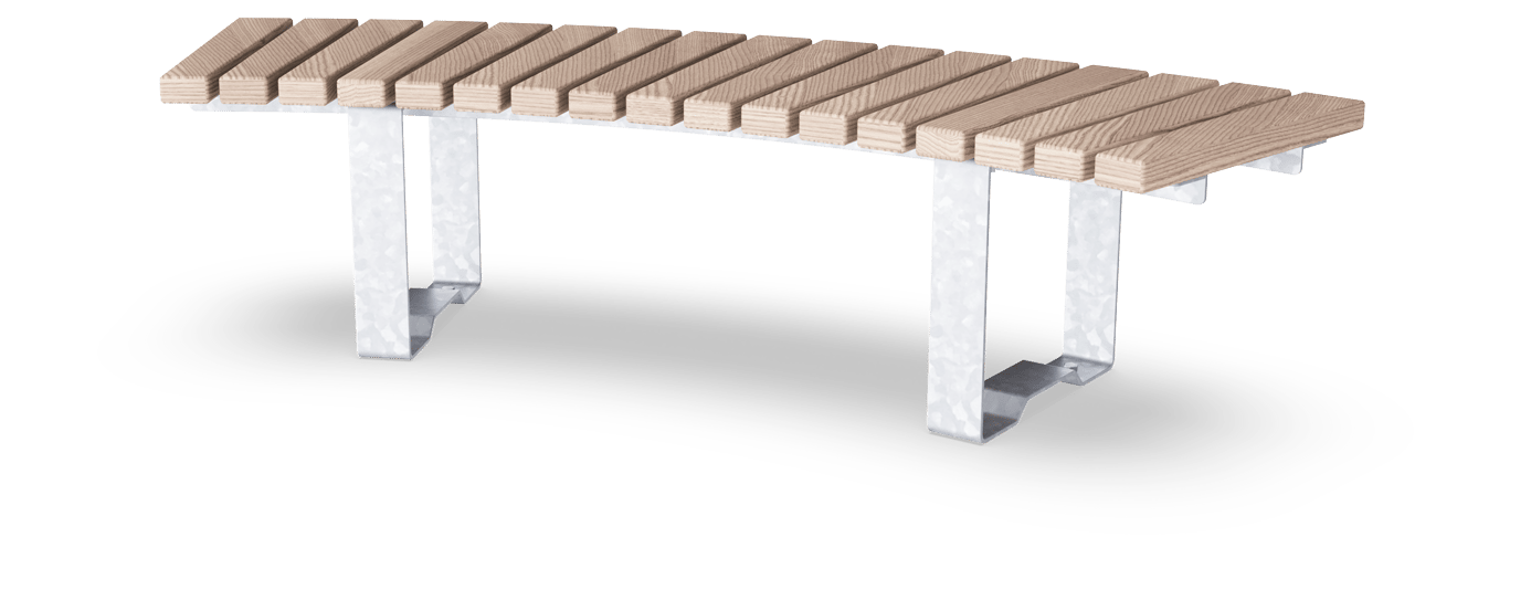 Banc Rumba Courbé 45°