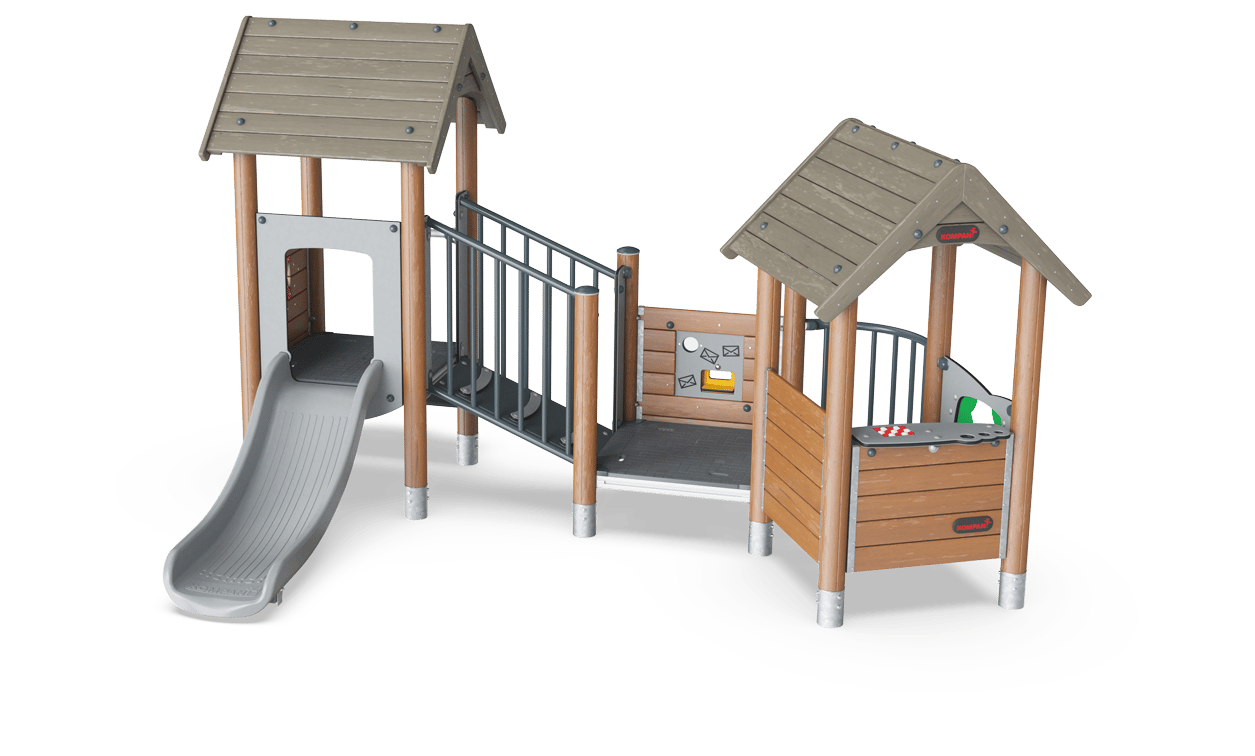 Play Tower & House with Balcony