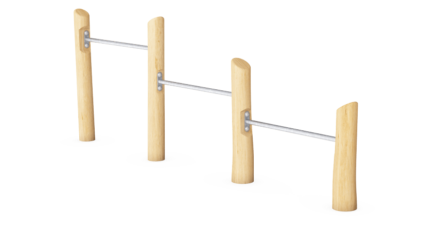 Barras de flexiones Robinia