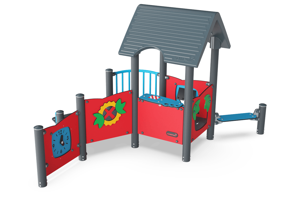 Playhouse with Bench