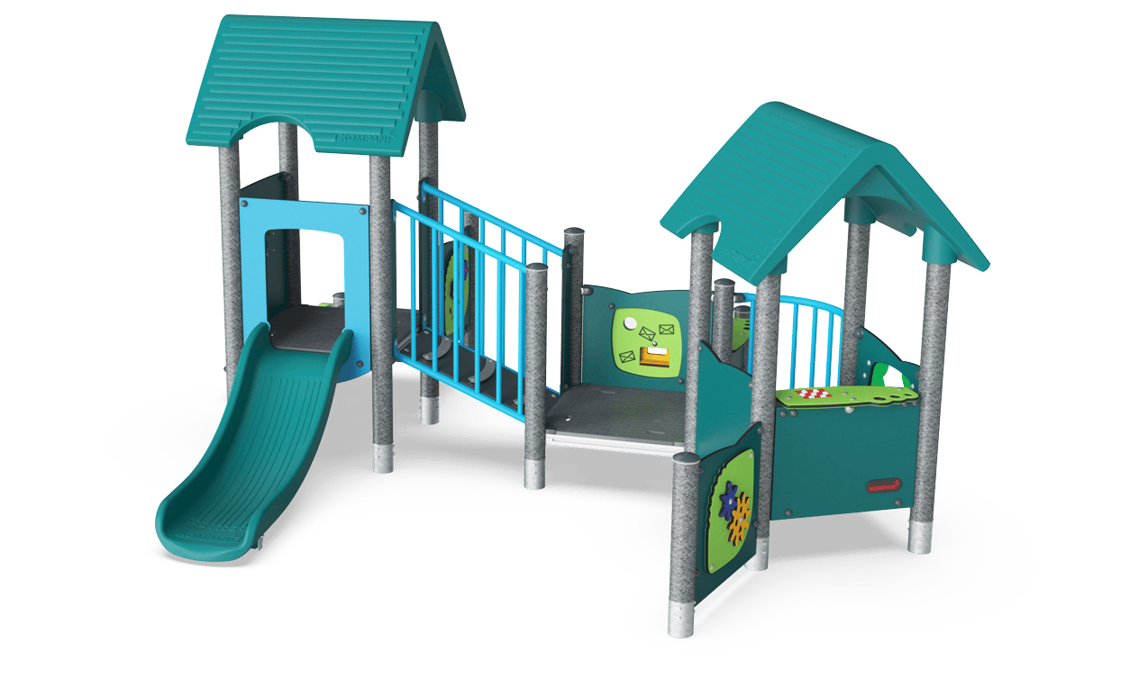 Play Tower & House with Balcony