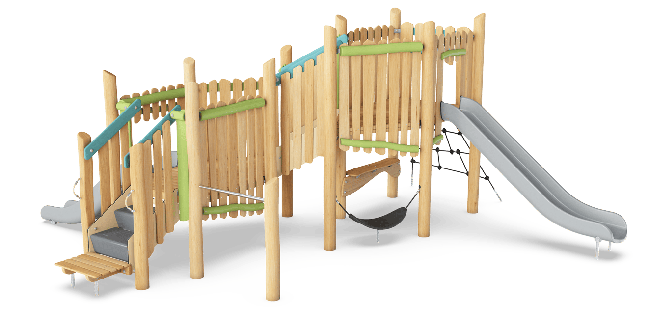 Double Tower with Double Slide