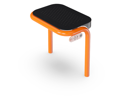 Step, 24 in PU Steel