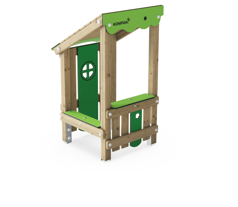 Playhouse with Angled Roof