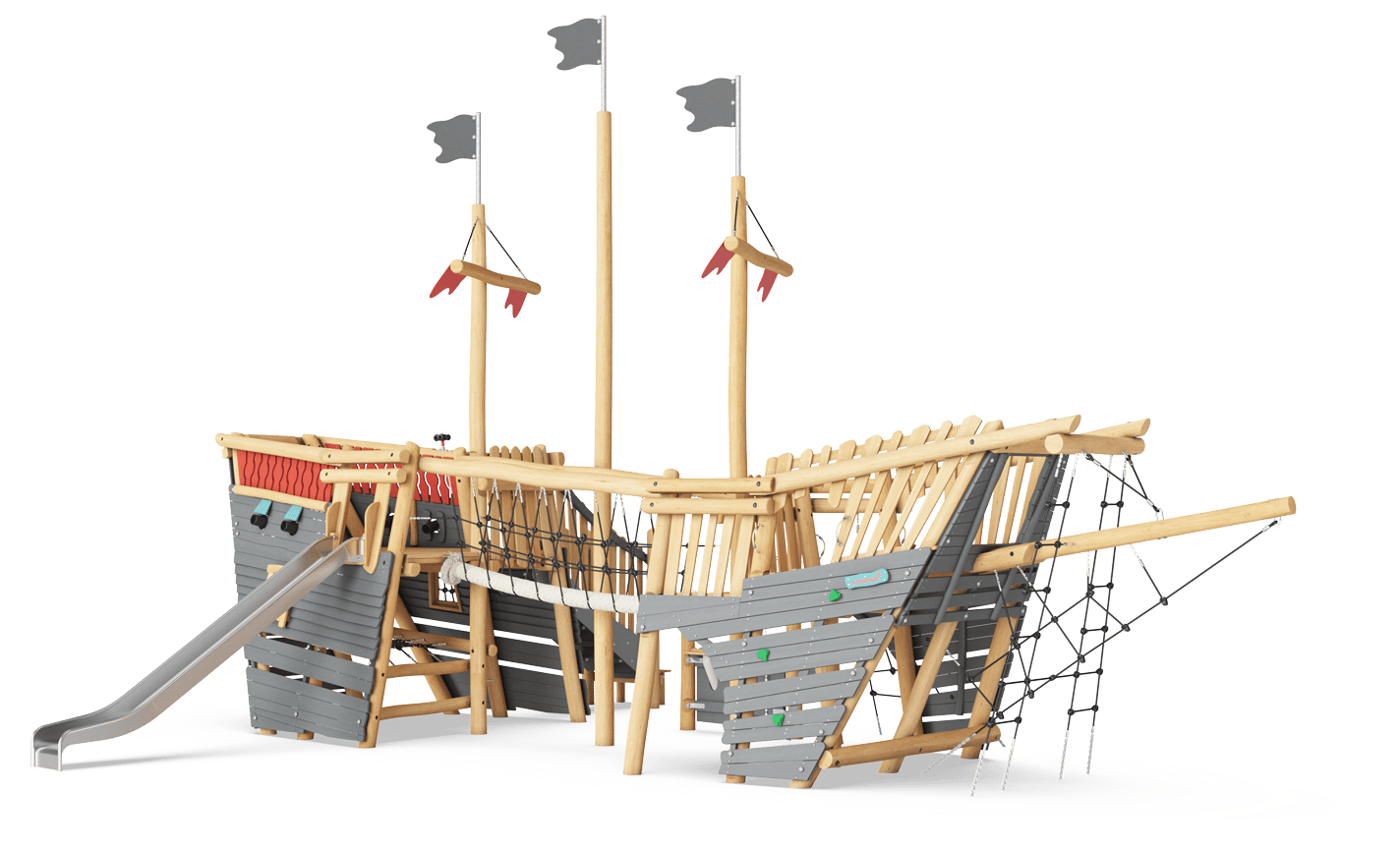 Pirate ship, Large