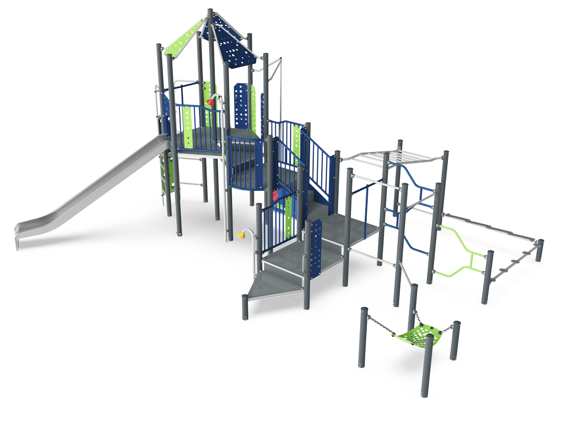 QUEENSBORO Play & Agility Tower