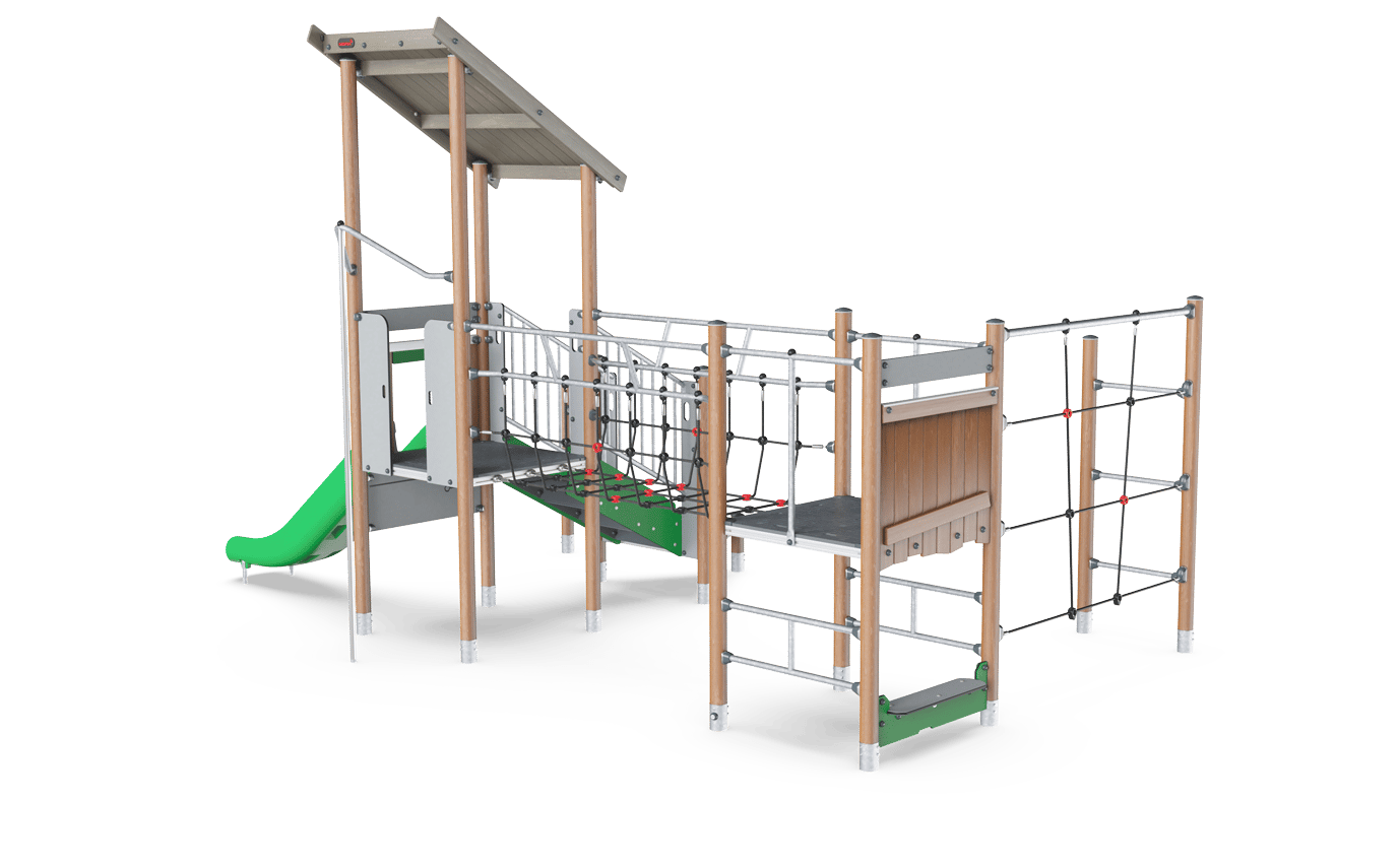 Double Tower with Bridge