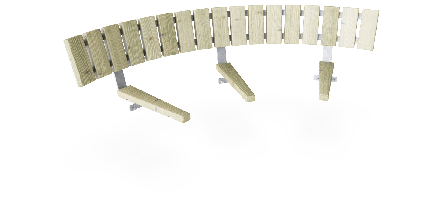 Respaldo Rumba Exterior 90º