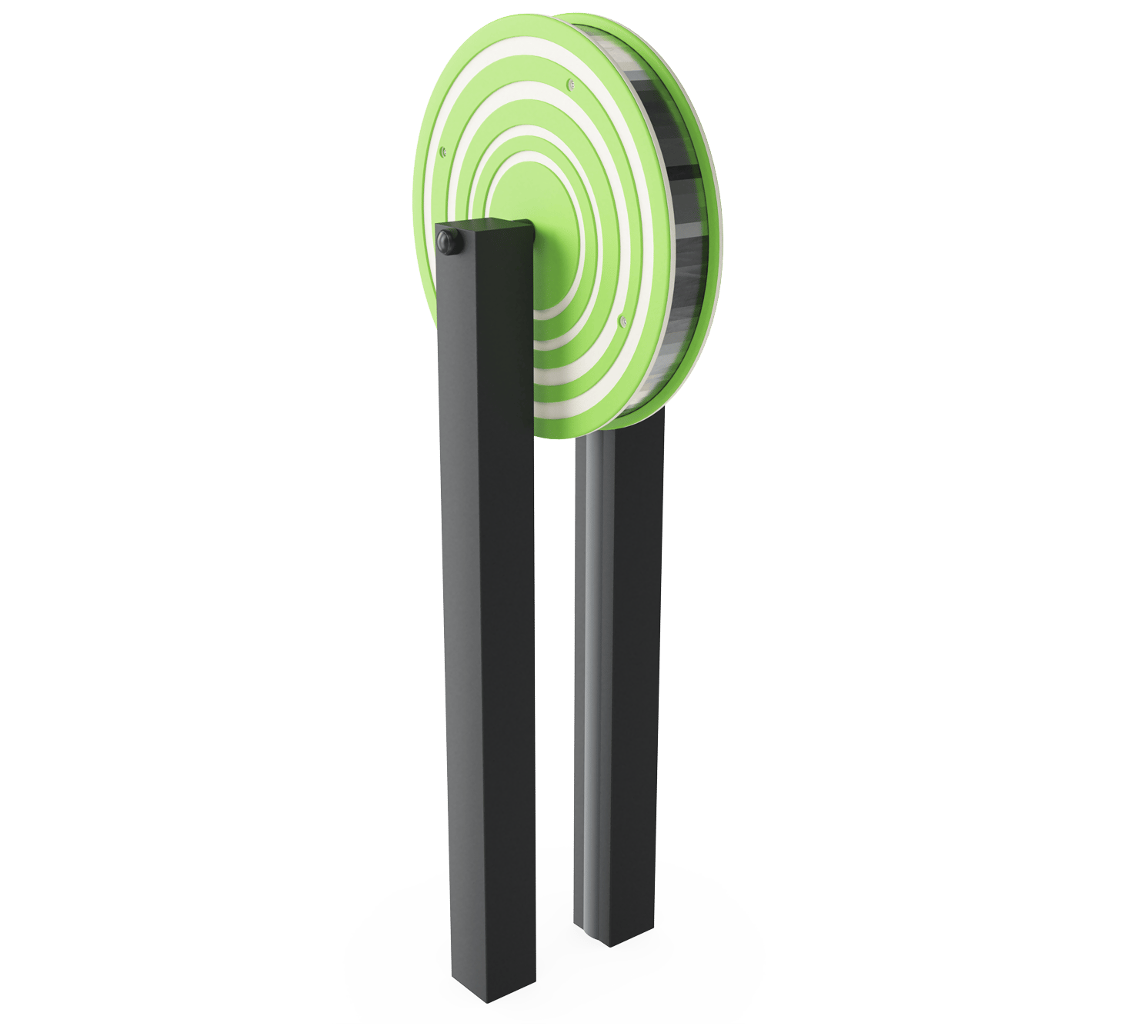 Rattle Roller Wheel, Square Posts