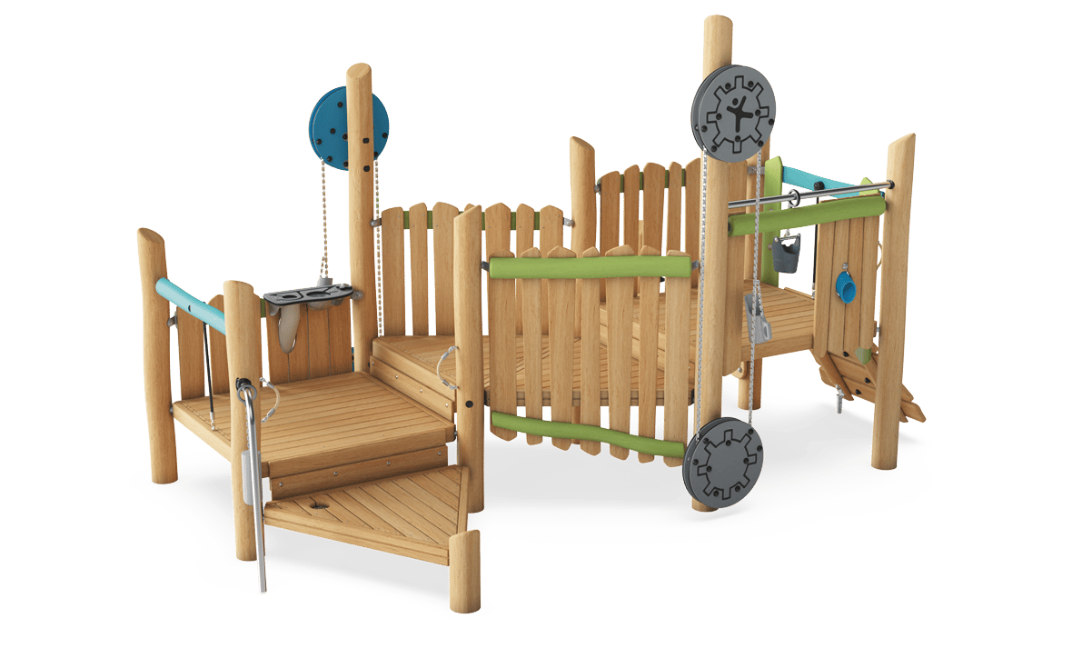 Robinia zand- en watertoestel - Oase zandhoeve