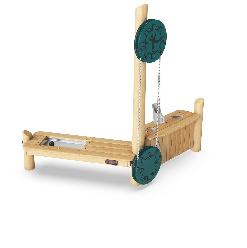 Sand Desk with Sand Hoist